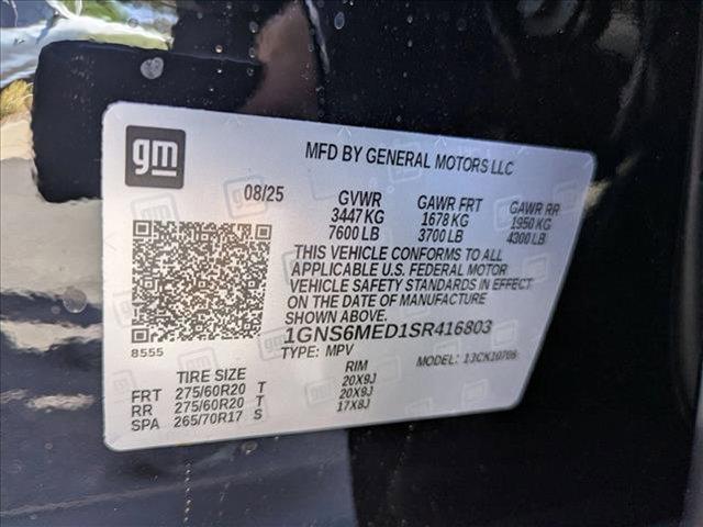 new 2025 Chevrolet Tahoe car, priced at $65,568