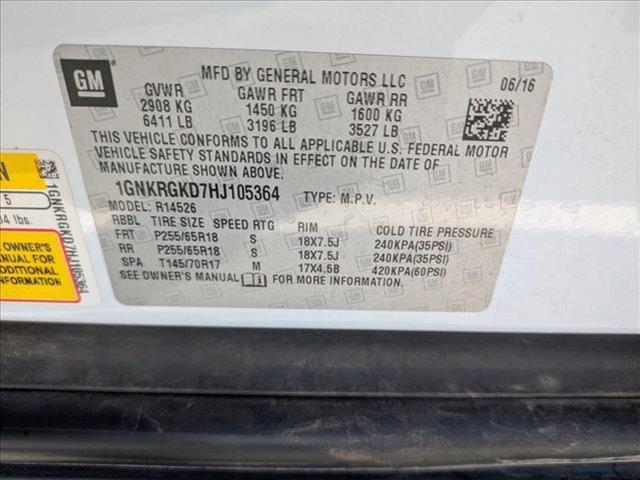 used 2017 Chevrolet Traverse car, priced at $13,419