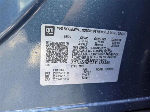 new 2026 Chevrolet Equinox car, priced at $30,422