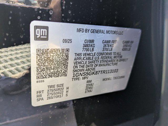 new 2026 Chevrolet Suburban car, priced at $81,673