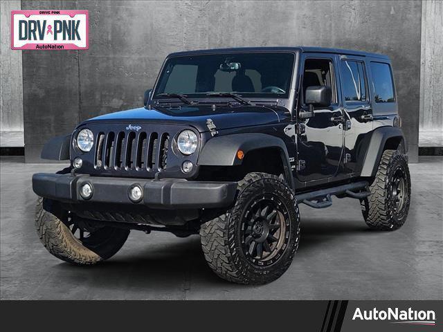 used 2017 Jeep Wrangler Unlimited car, priced at $23,278