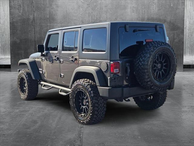 used 2017 Jeep Wrangler Unlimited car, priced at $23,411