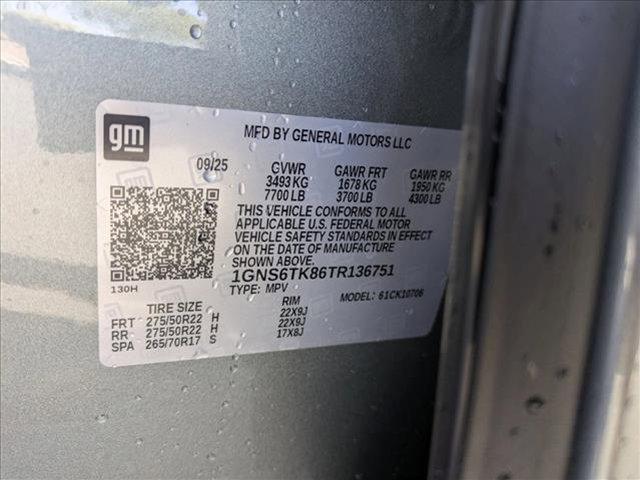 new 2026 Chevrolet Tahoe car, priced at $86,830