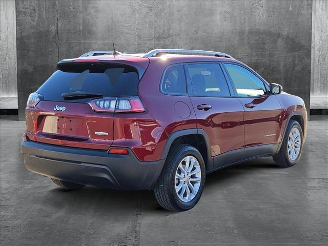 used 2021 Jeep Cherokee car, priced at $20,497