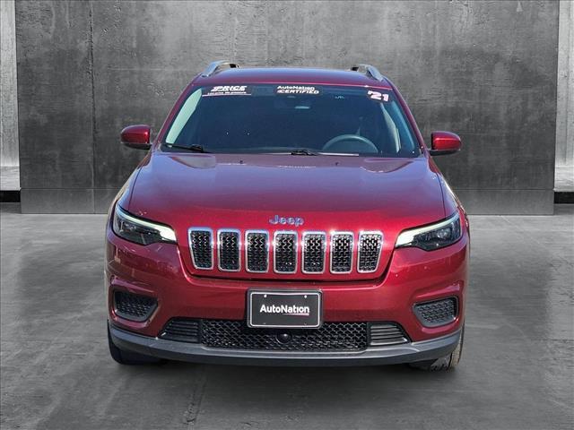 used 2021 Jeep Cherokee car, priced at $18,977