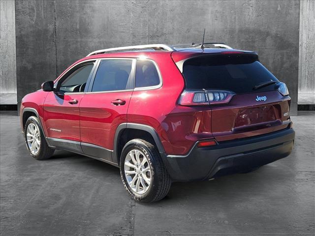 used 2021 Jeep Cherokee car, priced at $20,497