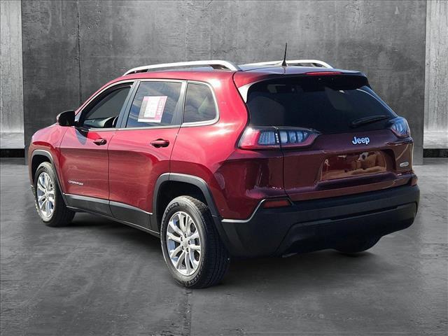 used 2021 Jeep Cherokee car, priced at $18,977