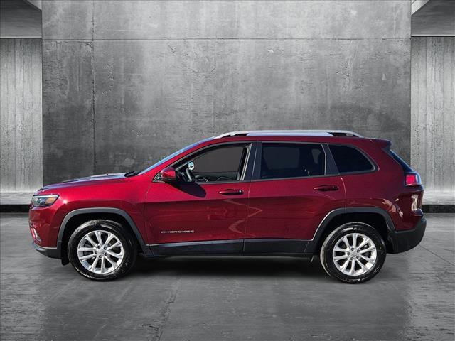 used 2021 Jeep Cherokee car, priced at $20,497