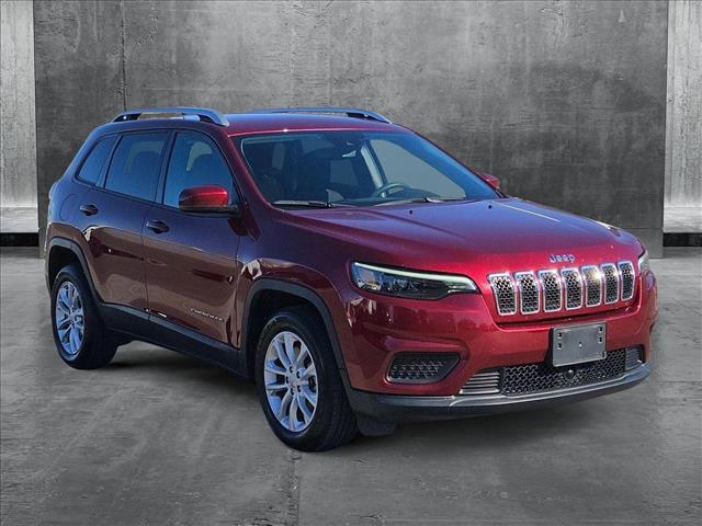 used 2021 Jeep Cherokee car, priced at $20,497