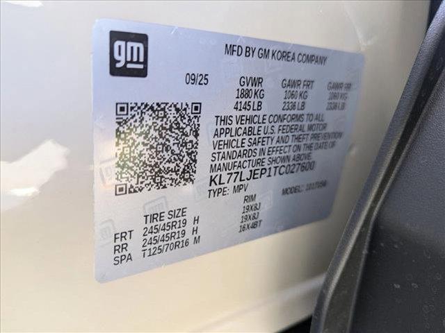 new 2026 Chevrolet Trax car, priced at $27,030