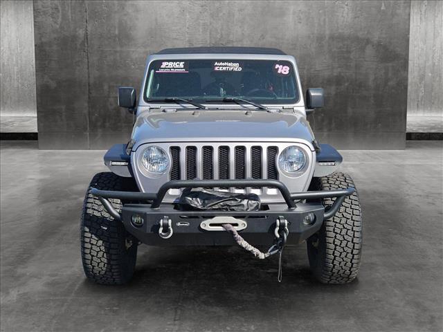 used 2018 Jeep Wrangler Unlimited car, priced at $19,997