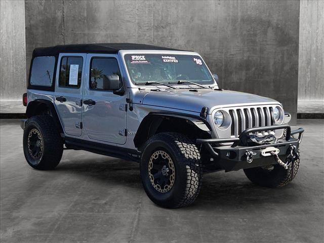 used 2018 Jeep Wrangler Unlimited car, priced at $19,997