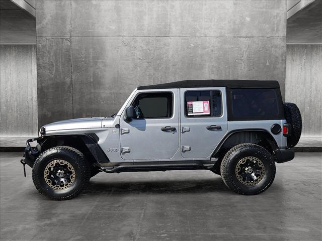 used 2018 Jeep Wrangler Unlimited car, priced at $19,997