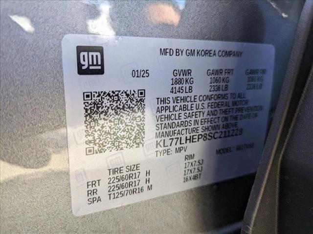 new 2025 Chevrolet Trax car, priced at $25,007