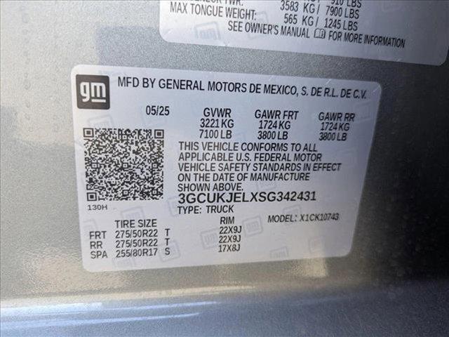 new 2025 Chevrolet Silverado 1500 car, priced at $67,485