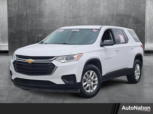 used 2021 Chevrolet Traverse car, priced at $21,519