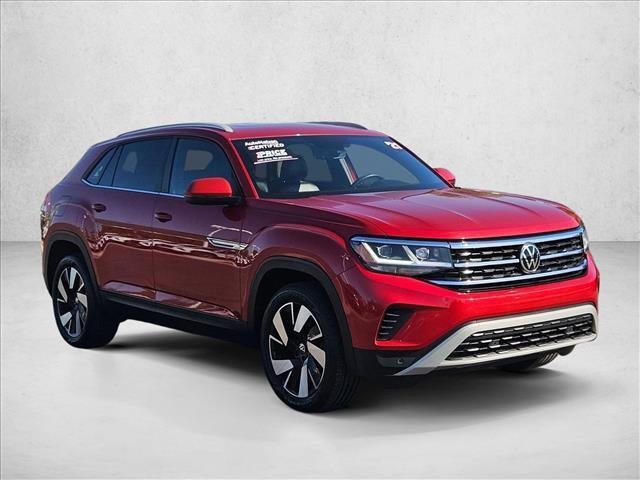 used 2021 Volkswagen Atlas Cross Sport car, priced at $21,512
