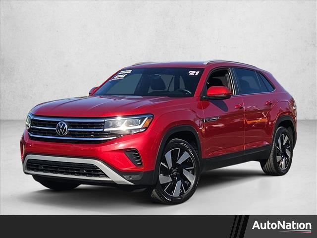 used 2021 Volkswagen Atlas Cross Sport car, priced at $21,311