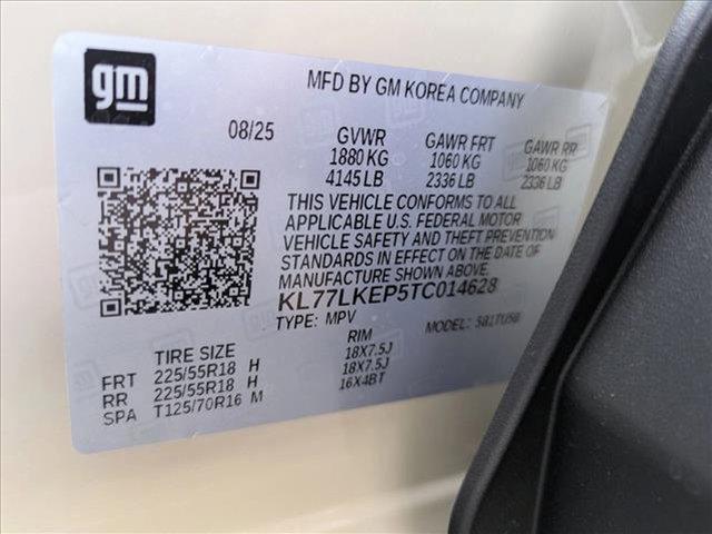 new 2026 Chevrolet Trax car, priced at $26,772