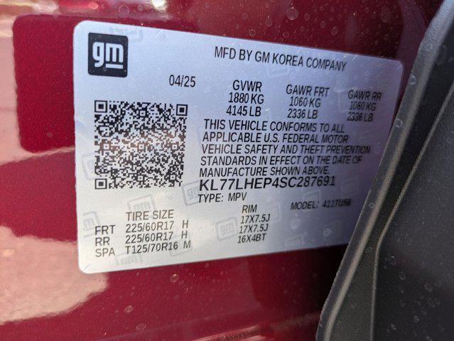 new 2025 Chevrolet Trax car, priced at $25,280