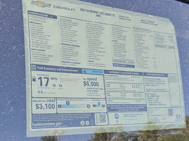 new 2025 Chevrolet Silverado 1500 car, priced at $59,226