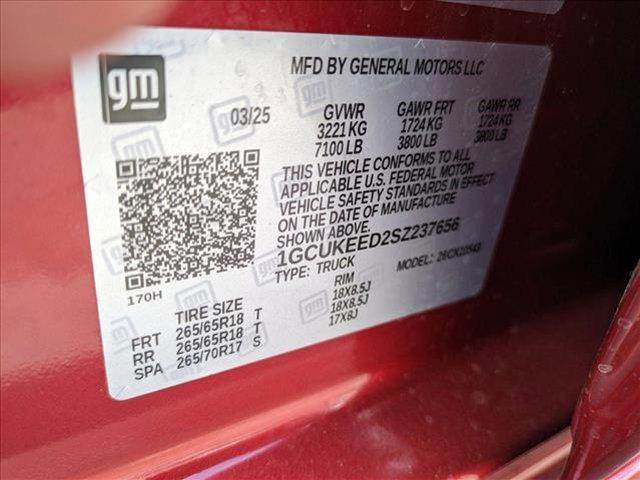 new 2025 Chevrolet Silverado 1500 car, priced at $54,171