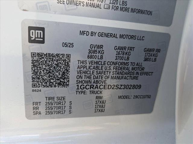new 2025 Chevrolet Silverado 1500 car, priced at $42,652