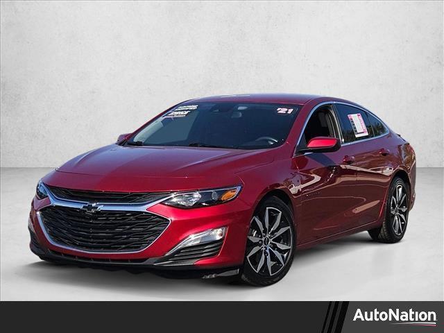 used 2021 Chevrolet Malibu car, priced at $15,477