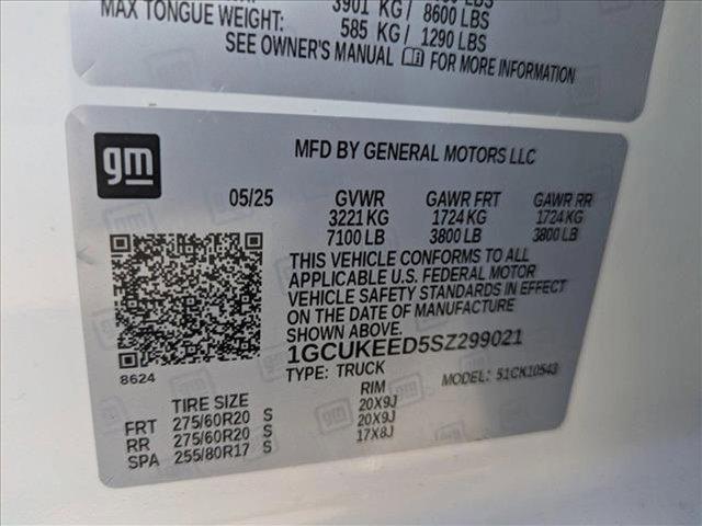 new 2025 Chevrolet Silverado 1500 car, priced at $52,327