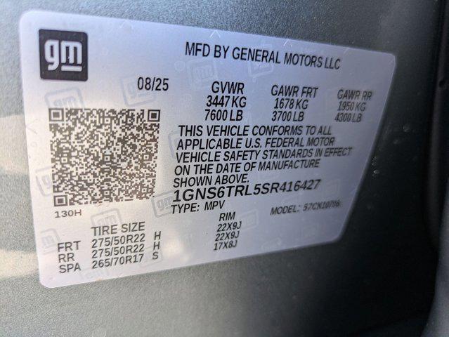 new 2025 Chevrolet Tahoe car, priced at $78,251