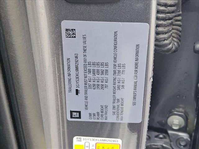 used 2021 Cadillac Escalade car, priced at $55,211