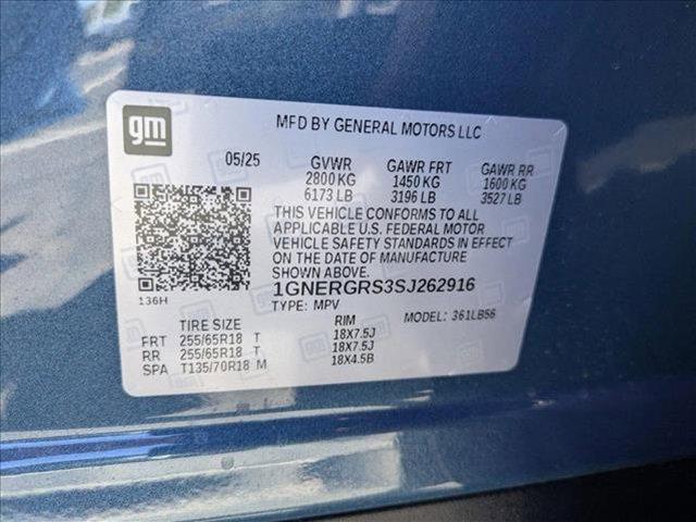 new 2025 Chevrolet Traverse car, priced at $42,945