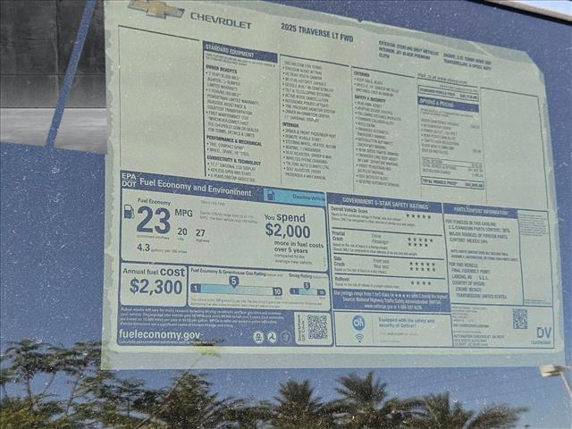 new 2025 Chevrolet Traverse car, priced at $41,005