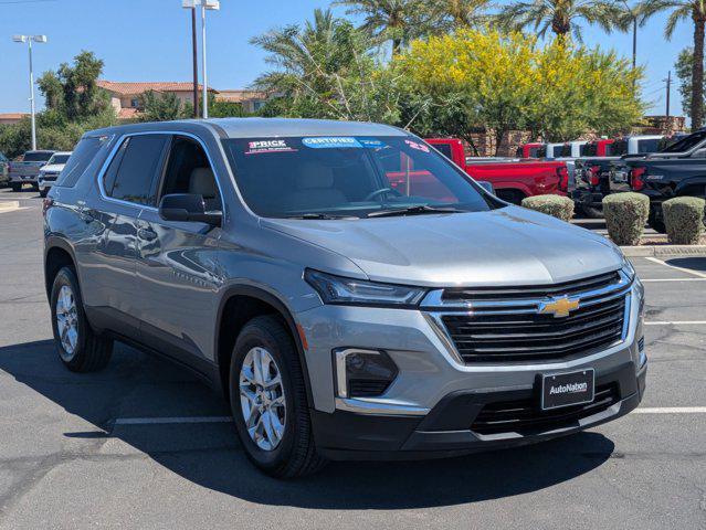 used 2023 Chevrolet Traverse car, priced at $29,681
