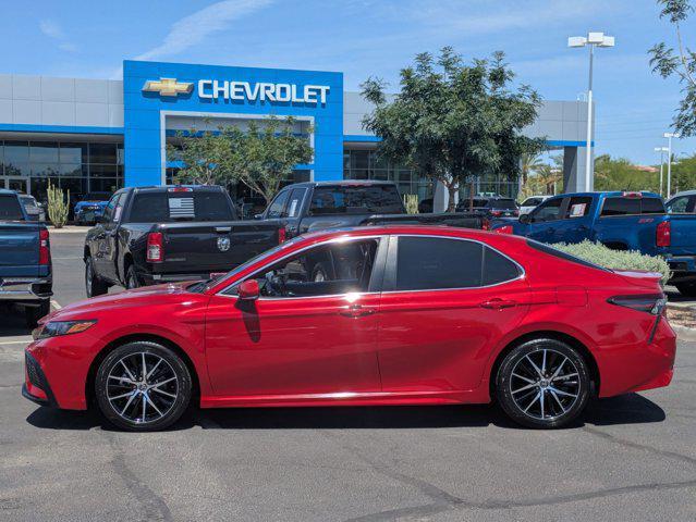 used 2022 Toyota Camry car, priced at $22,519