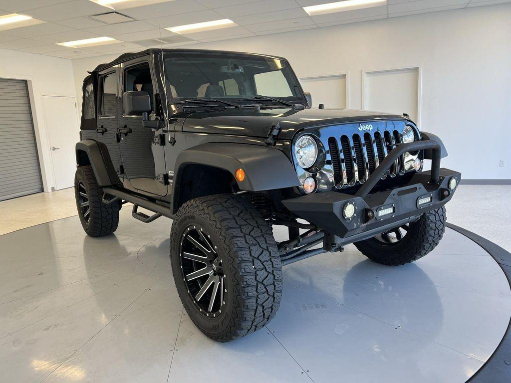 used 2018 Jeep Wrangler JK Unlimited car, priced at $17,095