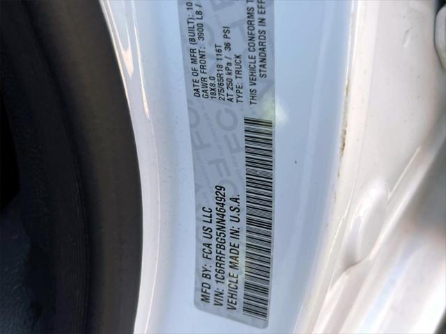 used 2022 Ram 1500 car, priced at $27,500