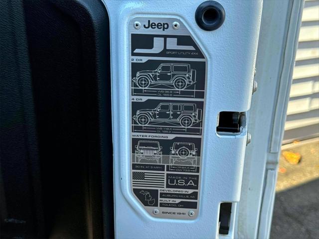 used 2018 Jeep Wrangler Unlimited car, priced at $27,254