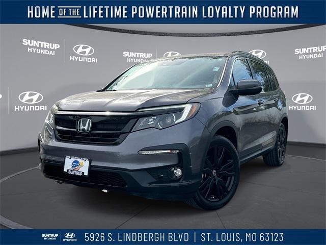 used 2021 Honda Pilot car, priced at $24,295