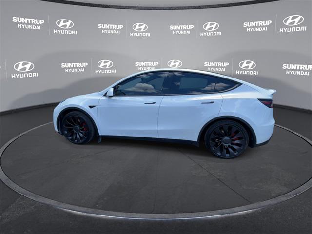 used 2022 Tesla Model Y car, priced at $29,645