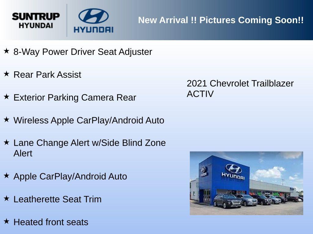 used 2021 Chevrolet TrailBlazer car, priced at $17,495