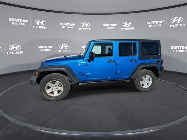 used 2016 Jeep Wrangler Unlimited car, priced at $17,595