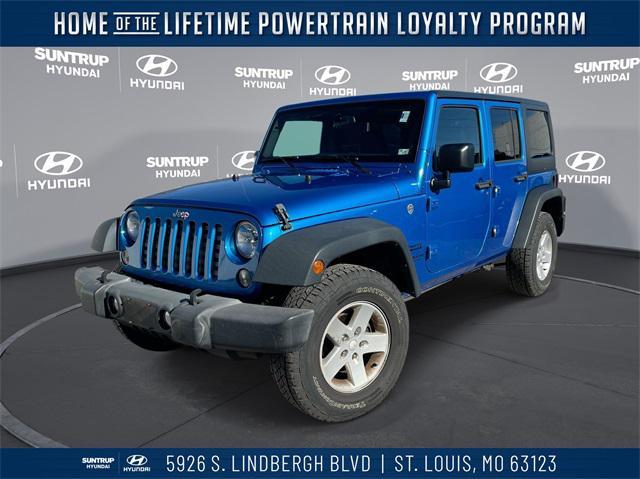 used 2016 Jeep Wrangler Unlimited car, priced at $17,595