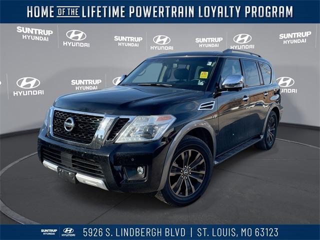 used 2017 Nissan Armada car, priced at $18,125