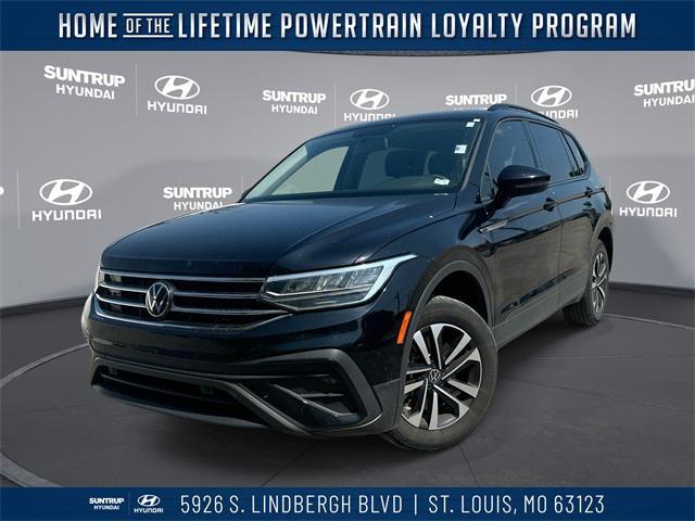 used 2022 Volkswagen Tiguan car, priced at $18,465