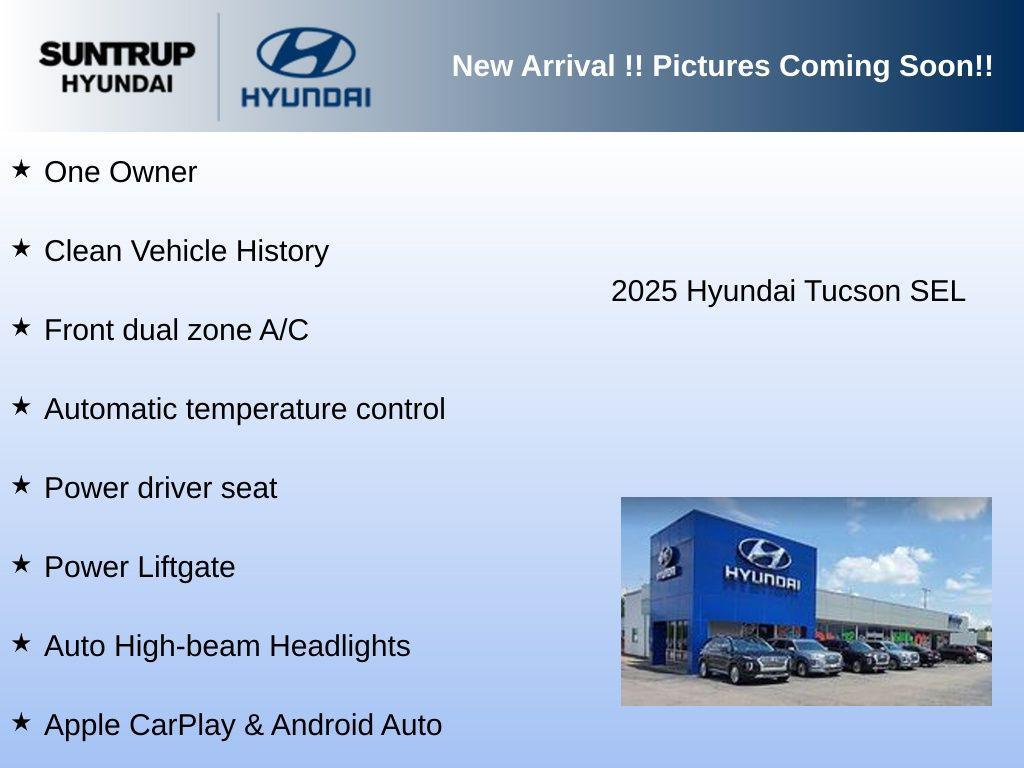 used 2025 Hyundai Tucson car, priced at $28,165