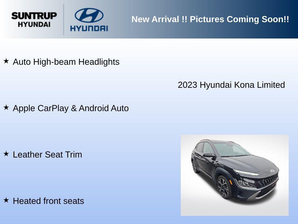 used 2023 Hyundai Kona car, priced at $21,975