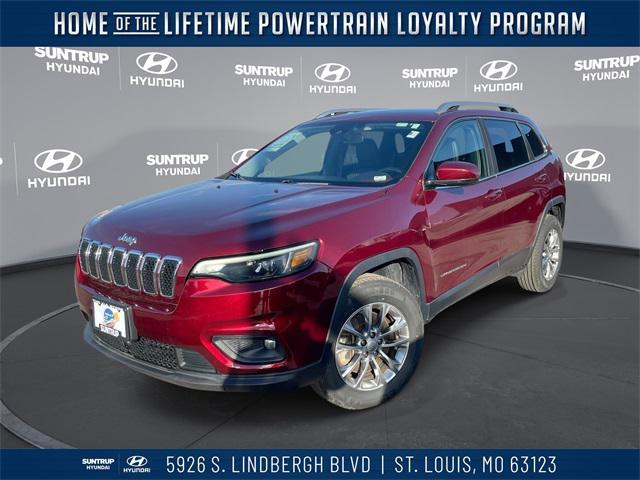 used 2021 Jeep Cherokee car, priced at $19,725