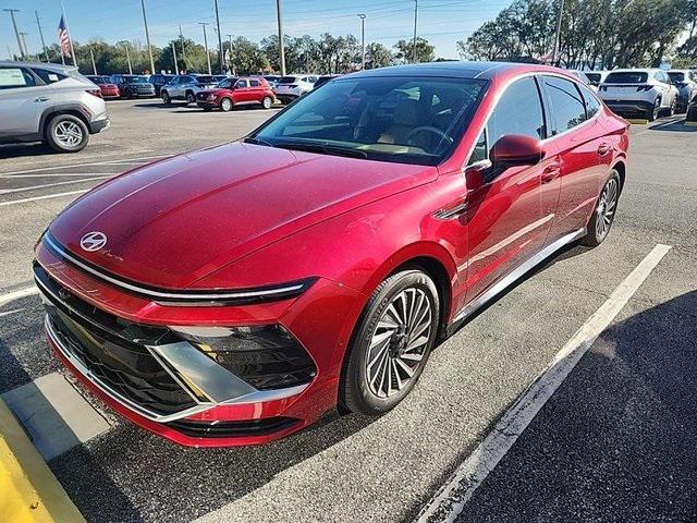 used 2024 Hyundai Sonata Hybrid car, priced at $35,295