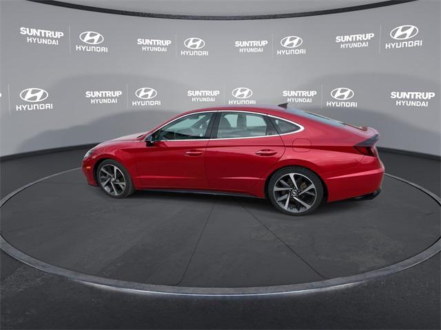 used 2021 Hyundai Sonata car, priced at $17,905